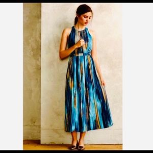 Anthropologie Paper Crown Rivier Maxi Dress